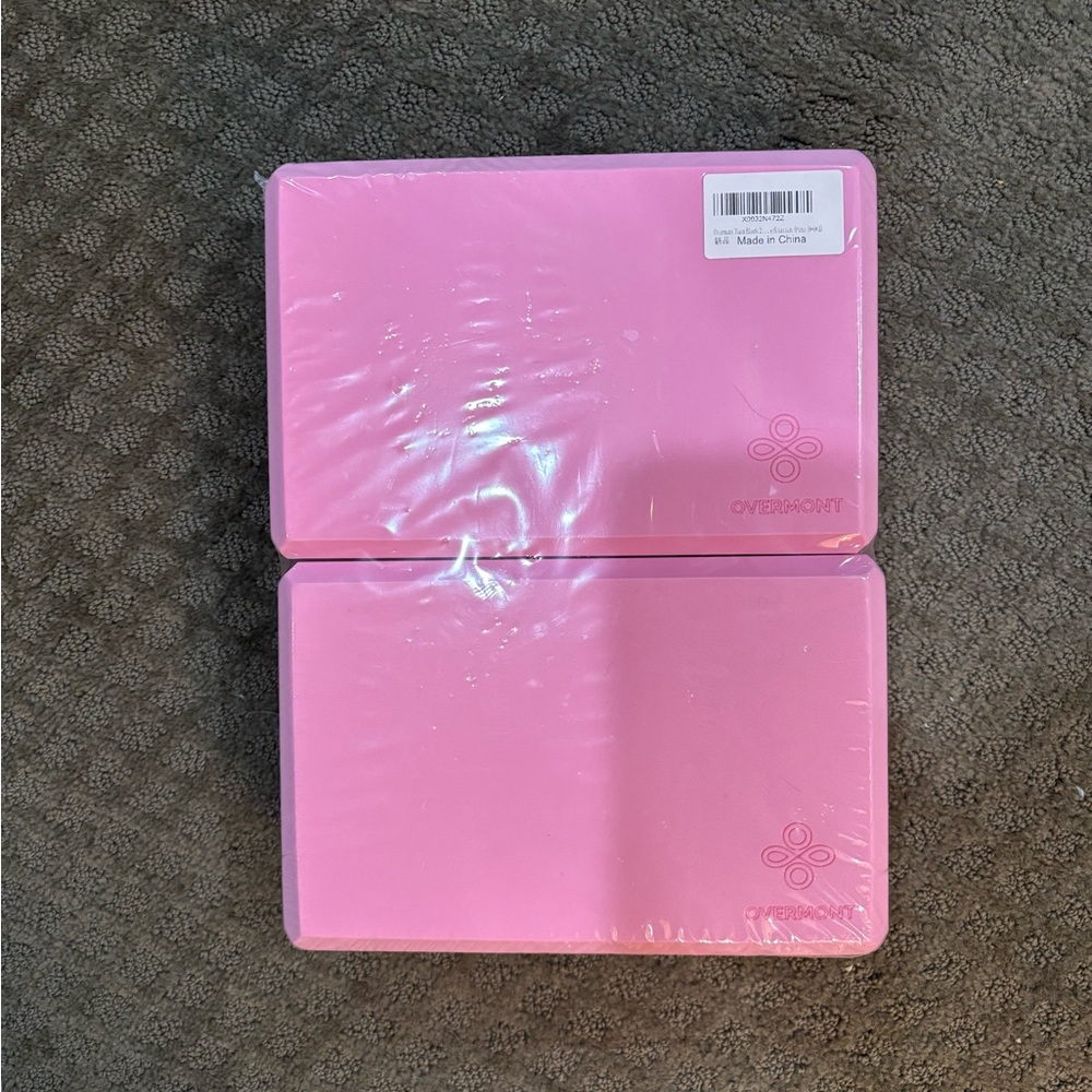 Pink Yoga Blocks